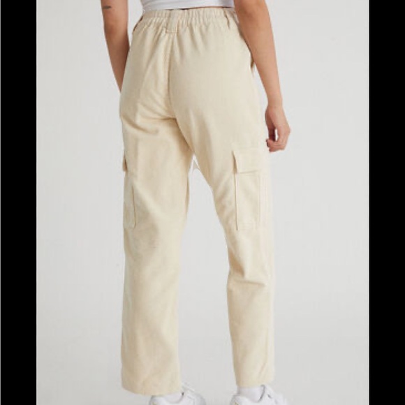 PacSun Corduroy Elastic Waist Cargo Pants - Picture 2 of 6